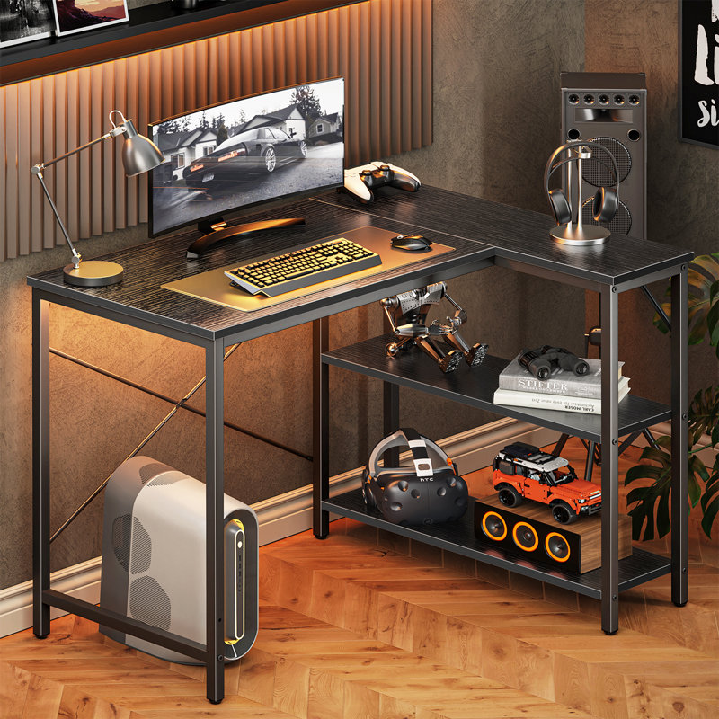 Corner gaming desk small discount